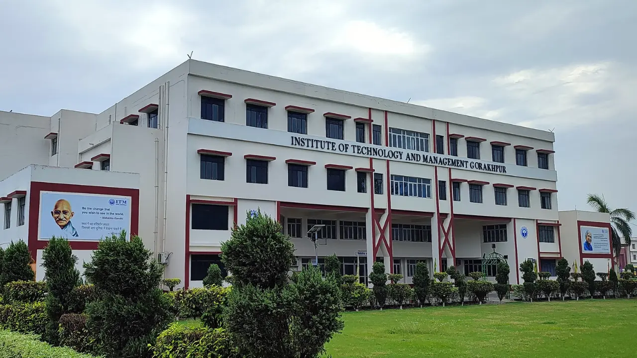 Private B.Tech Colleges in Gorakhpur – Complete Guide 2025: Admission, Fees & Placement 1 ITM Gorakhpur B.Tech College Campus Front View