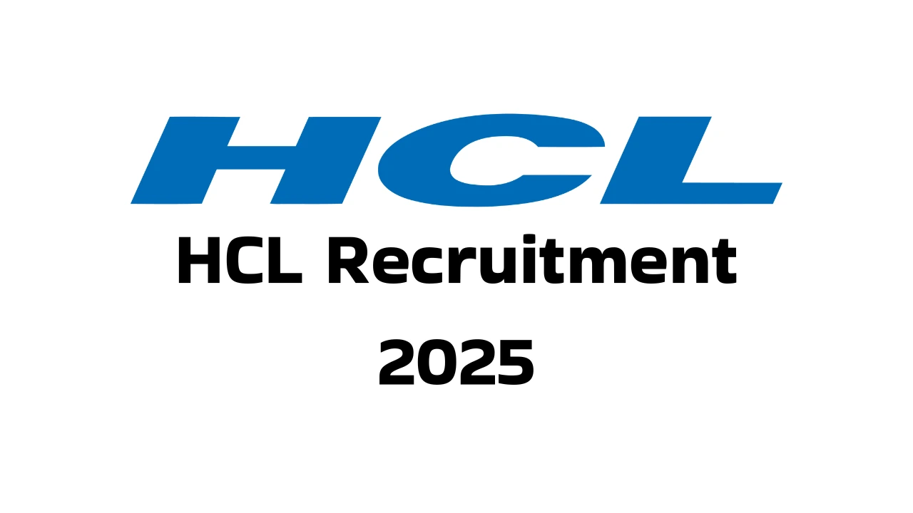 hcl recruitment 2025
