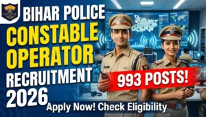 Bihar Police Constable Operator Recruitment 2026
