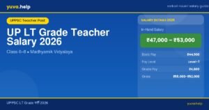 up lt grade teacher salary banner