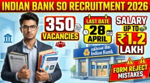 Indian Bank SO Recruitment 2026