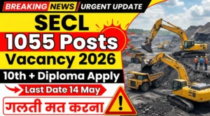 secl new vacancy 2026 for 1055